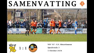 Samenvatting VEV67 1  SV Nieuwleusen 1 [upl. by Bille]