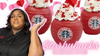 How To Make Valentine Starbucks Apples [upl. by Erdne626]