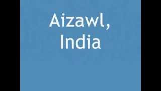 How to pronounce Aizawl [upl. by Landes]