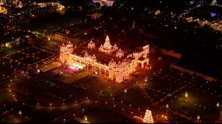 Magnificent Mysore Dasara Celebrations  Mysore Palace Lights  4K [upl. by Sontag481]