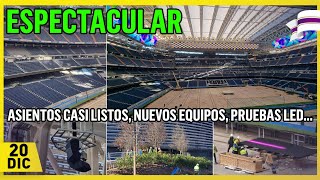 ÚLTIMA HORA  Obras del Santiago Bernabéu 20 Diciembre [upl. by Anerehs]