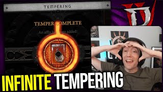 Diablo 4  The INSANE Infinite RETempering BUG [upl. by Ahsykal655]