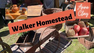 WALKER HOMESTEADFALL 2022 Primitive Antique Show [upl. by Leaffar]