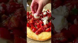 😍🍅 Saftige Bruschetta Pizza  Thermomix® Rezepte [upl. by Lucier]