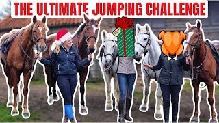 5 HORSES  3 RIDERS  1 WINNER  Jumping challenge [upl. by Adiesirb]