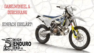 Enduro Tutorial 20  Fahrwerkseinstellungen Advenced Part 2 [upl. by Fortier]