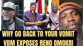 Reno Omokri’s Integrity Shttered F1red After Cozying Up to Tinubu renoomokri mauricesam life [upl. by Odin]