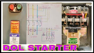 dol starter auto switch connection direct online starter [upl. by Randy320]