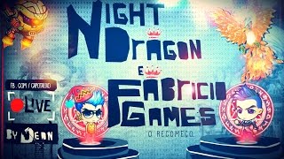 NIGHTDRAGON E FABRICIO GAMES AO VIVO DDTANK [upl. by Dove]