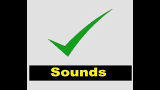 Correct Sound Effects All Sounds [upl. by Asseniv]