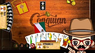 ¡un juego de baraja Conquian Android gameplay [upl. by Aelahc889]