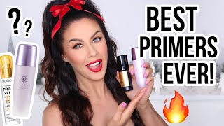 TOP 5 PRIMERS FOR SMOOTH LONG LASTING MAKEUP YEARLY BEAUTY FAVORITES [upl. by Coleman]