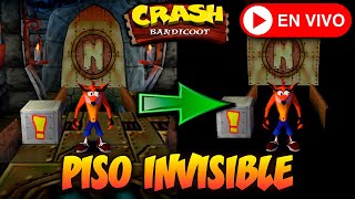 🔴 ¡FINAL CRASH BANDICOOT 1 pero NO HAY PISO  EN DIRECTO [upl. by Kendell]