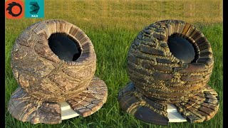 Create Realistic Stone Materials  Beginners Guide   Corona Renderer For 3DSMax [upl. by Aenej739]