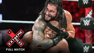 FULL MATCH  Bobby Lashley vs Roman Reigns Extreme Rules 2018 [upl. by Acherman]