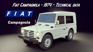 Fiat Campagnola  1974 [upl. by Asilat642]