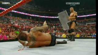 batista vs Randy Orton Legacy [upl. by Ellevart]