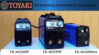 soldadoras toyaki tecnologia japonesa SOLDADORA INVERTER [upl. by Manas]