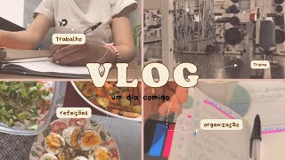 VLOG  Um dia comigo Rotina • Treino • Trabalho [upl. by Llebana]