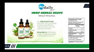 Hempworx Official Launch My Daily Choice CBD Oil Webinar Product Benefits Opportunity No Scam Review [upl. by Iruy278]