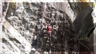 Waimea 510d  THE classic Rumney climb  Sport Climbing Rumney NH [upl. by Smukler]