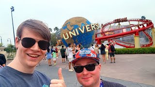 Park Hopping Around Universal Orlando Resort  Universal Orlando Resort Vlog 2024 [upl. by Docilu]