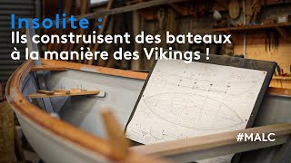 Insolite  ils construisent des bateaux à la manière des Vikings [upl. by Brennan]