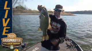 COLLEGE BRACKET Tucker Smith boats a big one 48 smallmouth [upl. by Eilatan880]