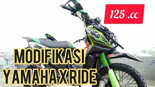 Modifikasi Yamaha x ride 125 cc [upl. by Eissert]