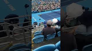 Davis Cup World Group ll Singles 3 tennis Ecuador Vs Hongkong [upl. by Yerkovich738]