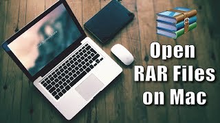 how to open RAR files on Mac [upl. by Wyn]