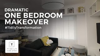 Tidily Transformation  Dramatic One Bedroom Renovation [upl. by Sirotek]