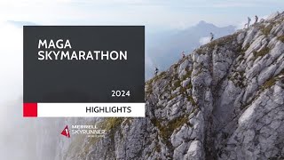 MAGA SKYMARATHON 2024  HIGHLIGHTS  MSWS24  Skyrunning [upl. by Arikal288]