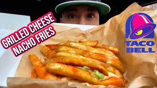 Taco Bell® Grilled Cheese Nacho Fries food review foodie [upl. by Lankton828]