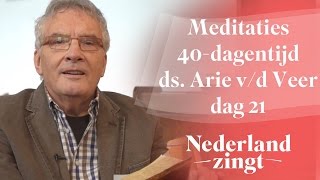 Meditaties lijdenstijd ds Arie van der Veer 21  O lam dat lijdt en duldt en draagt [upl. by Sivrep]