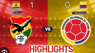 Colombia Vs BoliviaHighlights Football Match [upl. by Rogerson389]