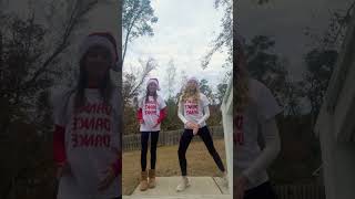 going to christmas parade 4 dance❤️🤍❤️🤍oaradechristmasshortsdance [upl. by Thema]