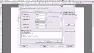 OpenOffice Writer Serienbrief erstellen [upl. by Ardnuas811]