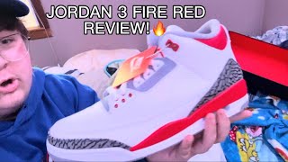 Jordan 3 fire red 2022 review  top 5 Jordan’s this year [upl. by Sylas829]