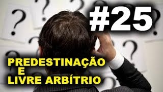 25  Predestinação e Livre Arbítrio [upl. by Yurik]