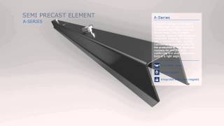 Formwork profiles for the production of semi precast elements [upl. by Ecnerrat410]