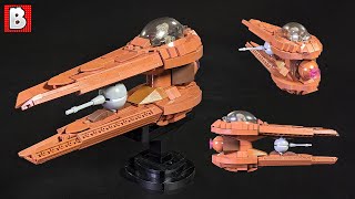 LEGO Custom Nantexclass Starfighter Sleek and Pointy [upl. by Hamilton165]