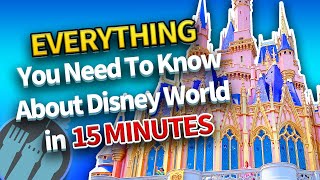 Everything You Need To Know About Disney World in 15 Minutes [upl. by Adnek273]