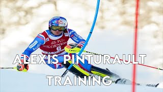 Alexis Pinturault  Training Compilation [upl. by Moyna835]