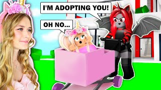 MY BEST FRIEND ADOPTED ME IN BROOKHAVEN ROBLOX [upl. by Abbub121]