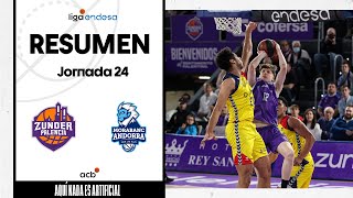 Zunder Palencia  MoraBanc Andorra 7770 RESUMEN  Liga Endesa 202324 [upl. by Asirap]