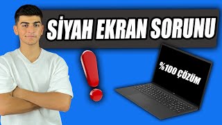 Bilgisayar Açılırken Siyah Ekran Sorunu Çözümü [upl. by Atnwahs454]