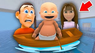 Baby FLOODS Mommy And Daddys HOUSE 100 TIMES Whos Your Daddy [upl. by Enyamrahs]