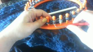 loom knitting basics [upl. by Dorfman253]