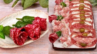 3 idee con salame per rendere il tuo aperitivo davvero speciale [upl. by Anelrihs]